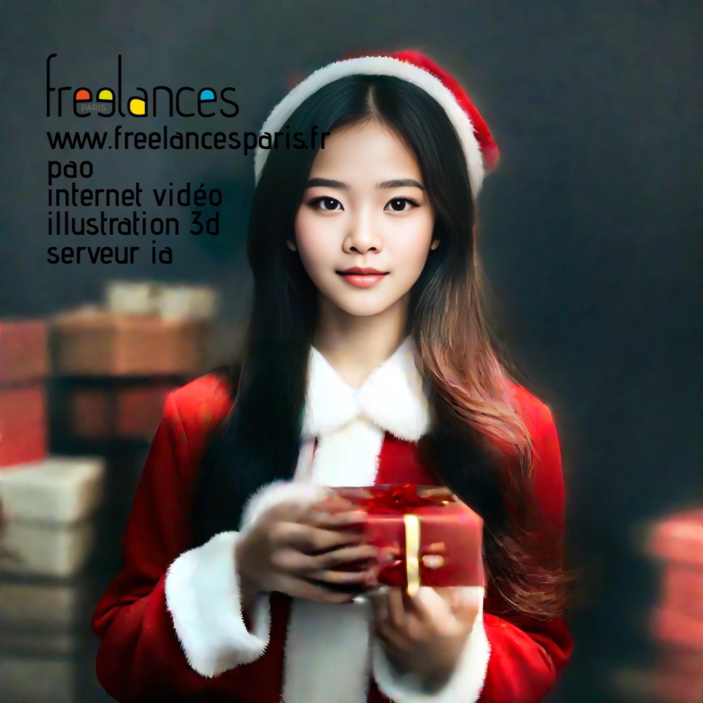 Pao mise en page internet vidéo illustration 3d serveur IA générative AI freelance paris studio de création magazines 8n822r80